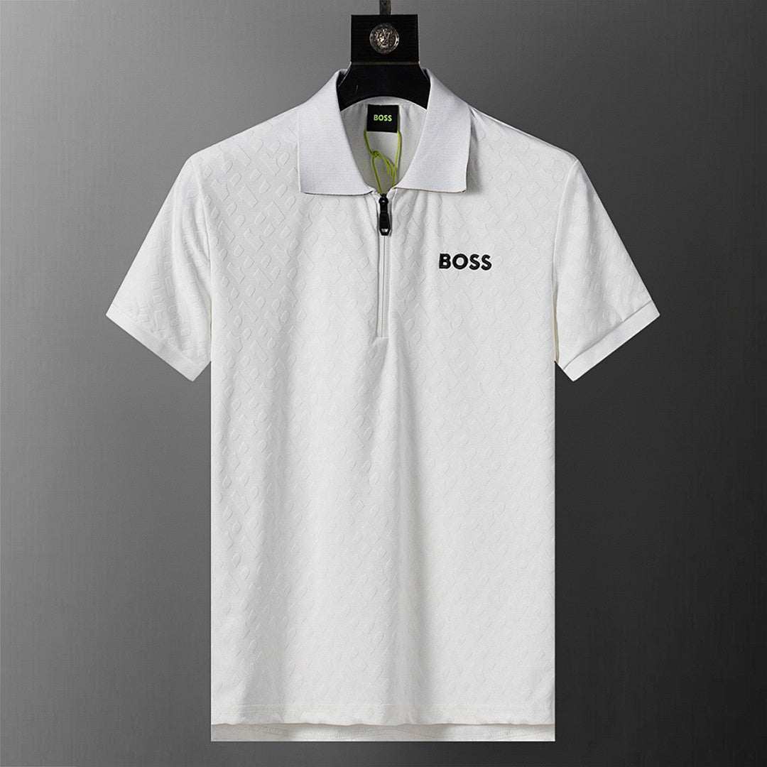 BOSS Zweiteiler mit Monogramm-Prägung - Weiß - 3