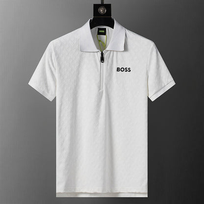 BOSS Zweiteiler mit Monogramm-Prägung - Weiß - 3