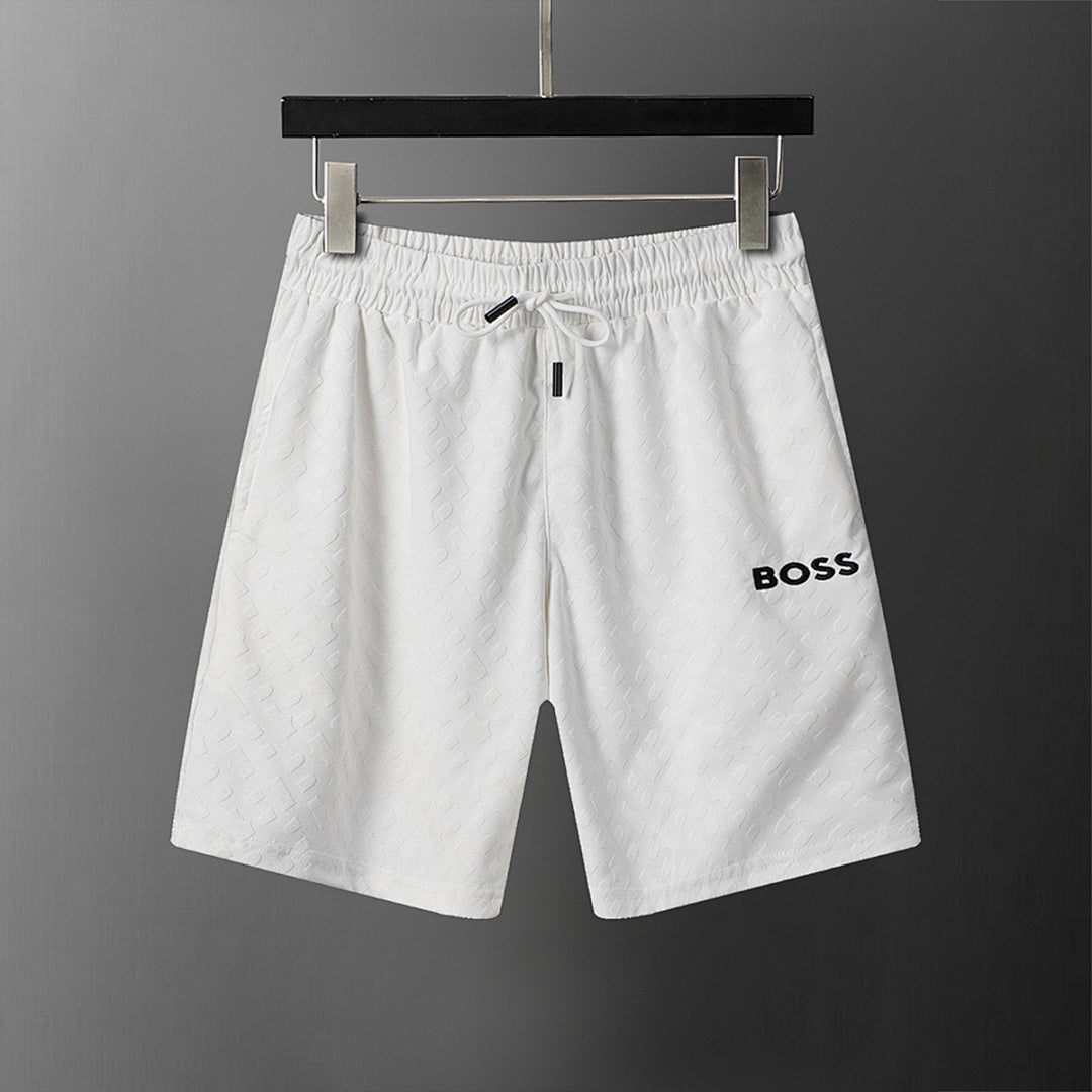 BOSS Zweiteiler mit Monogramm-Prägung - Weiß - 5