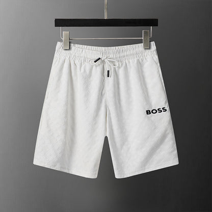 BOSS Zweiteiler mit Monogramm-Prägung - Weiß - 5