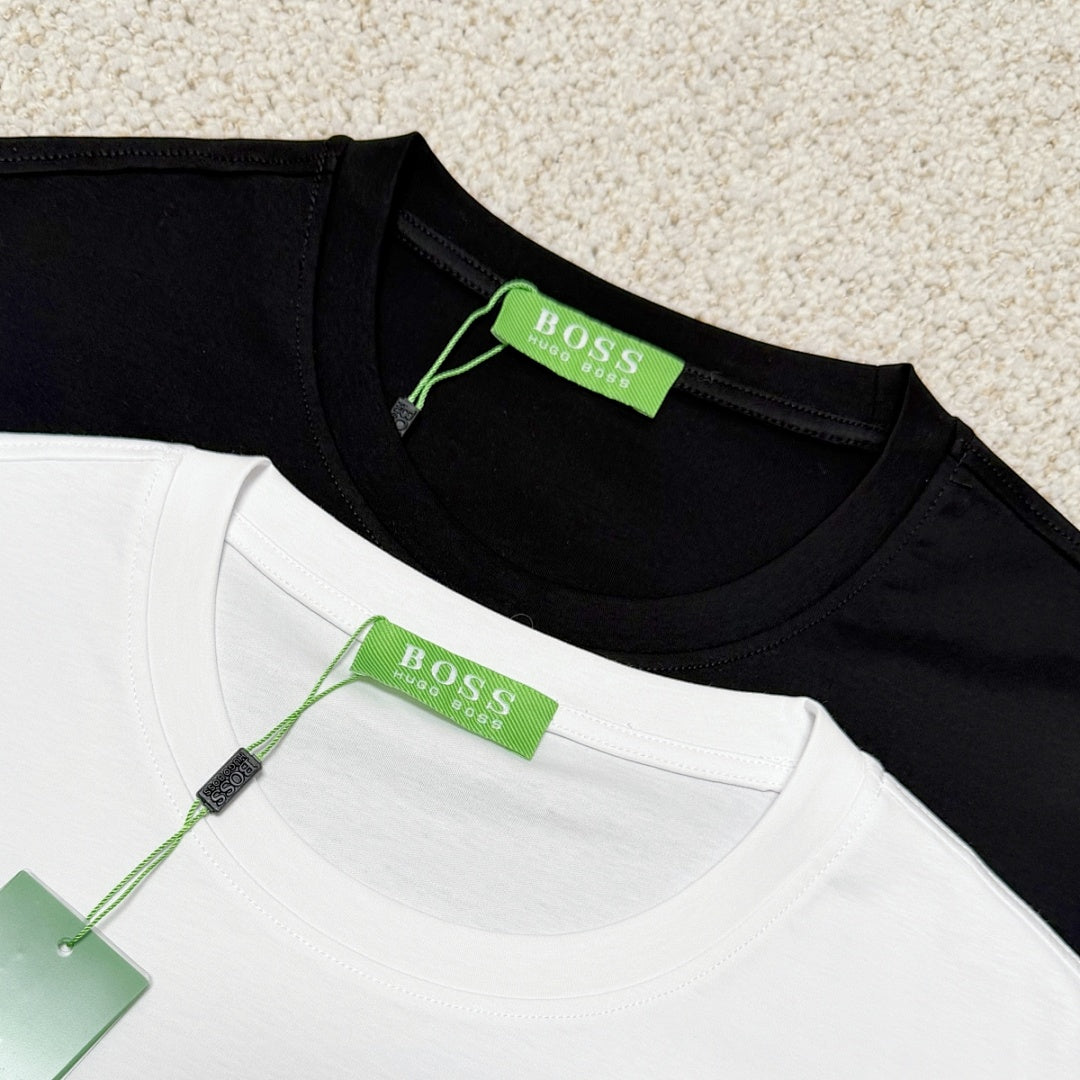 BOSS Essential T-Shirt mit dezentem Logo - 5