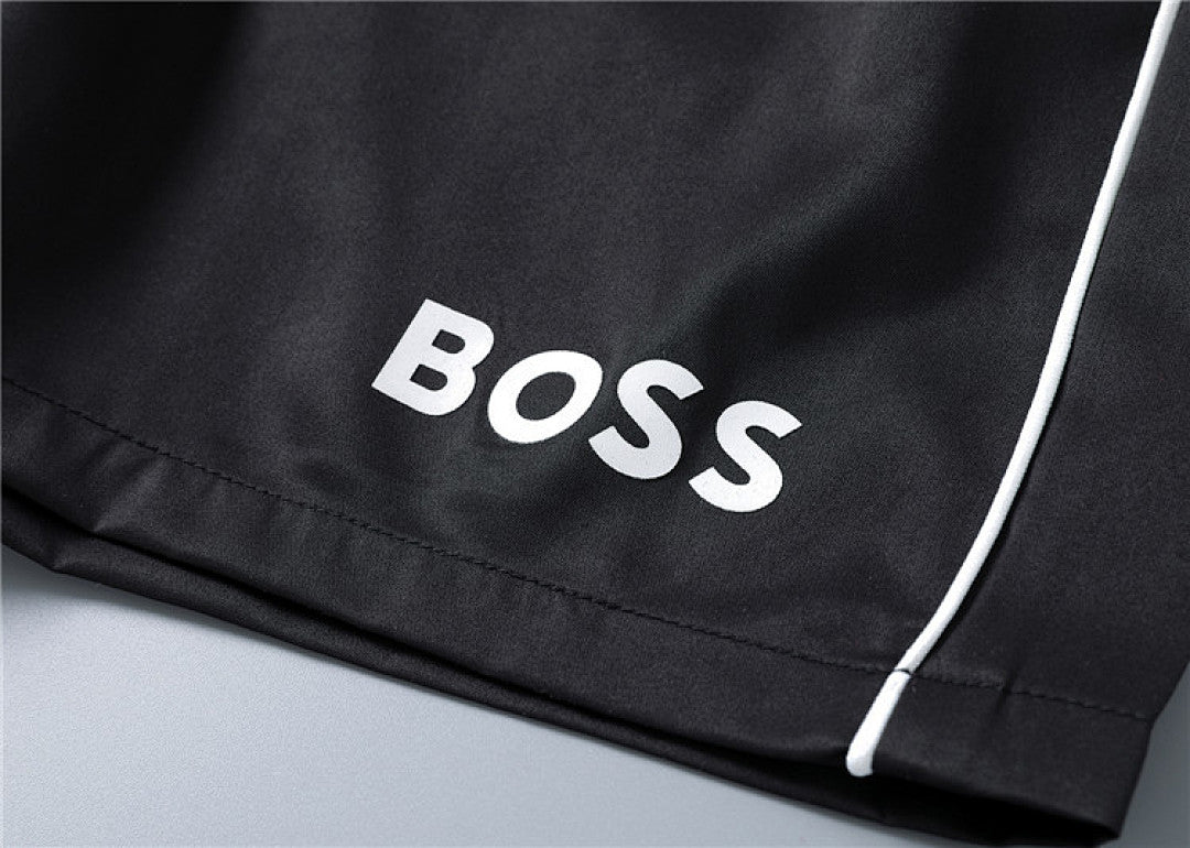 BOSS Badeshorts mit Seitenstreifen - 6