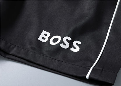 BOSS Badeshorts mit Seitenstreifen - 6