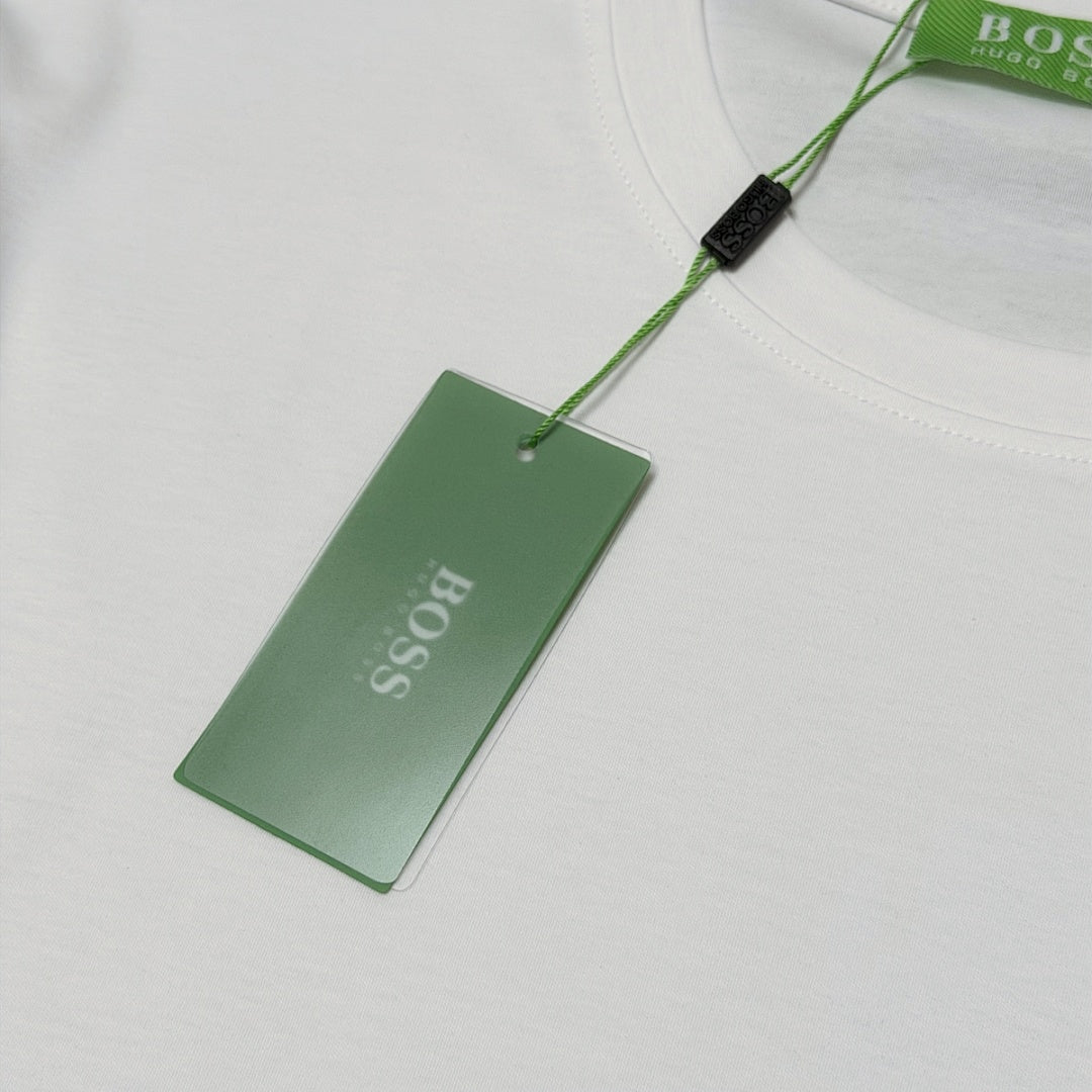 BOSS Essential T-Shirt mit dezentem Logo - 6