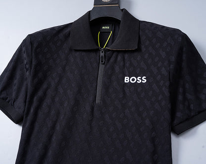BOSS Zweiteiler mit Monogramm-Prägung - Schwarz - 7