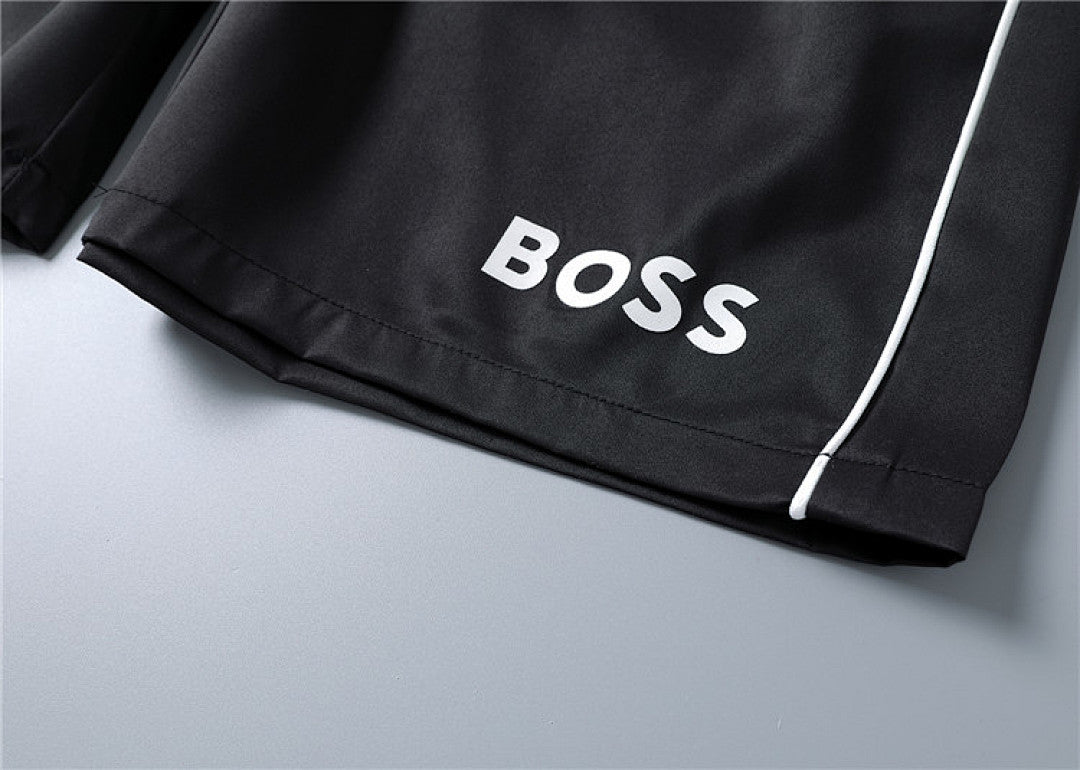 BOSS Badeshorts mit Seitenstreifen - 7