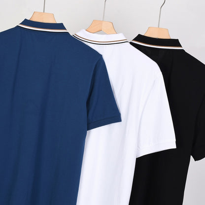 BOSS Poloshirt mit Kontrastkragen - 8