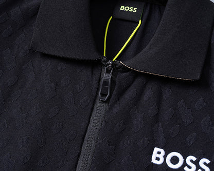 BOSS Zweiteiler mit Monogramm-Prägung - Schwarz - 9