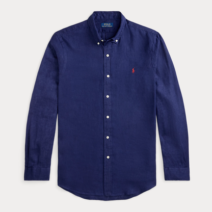 ITALIA - Camicia classica RL in lino