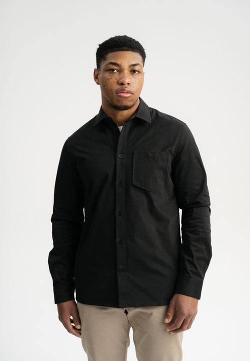 Camicia in twill modello ASHUTOSH