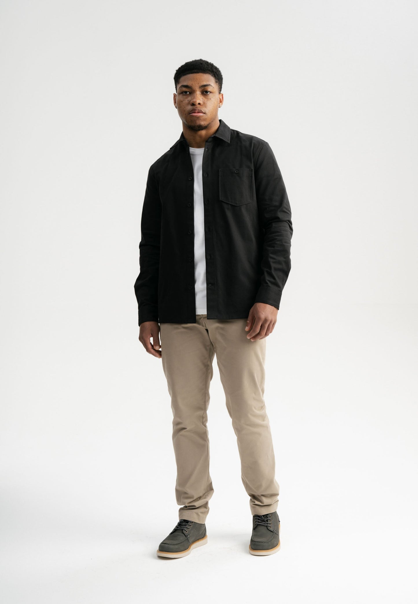 Camicia in twill modello ASHUTOSH