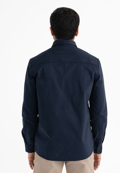 Camicia in twill modello ASHUTOSH