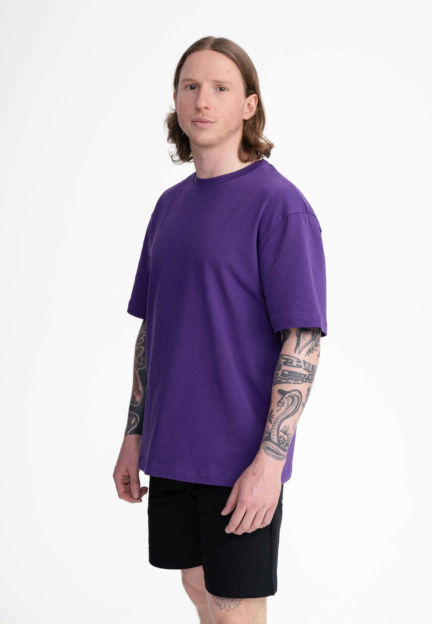 T-shirt oversize pesante stile BHAJAN