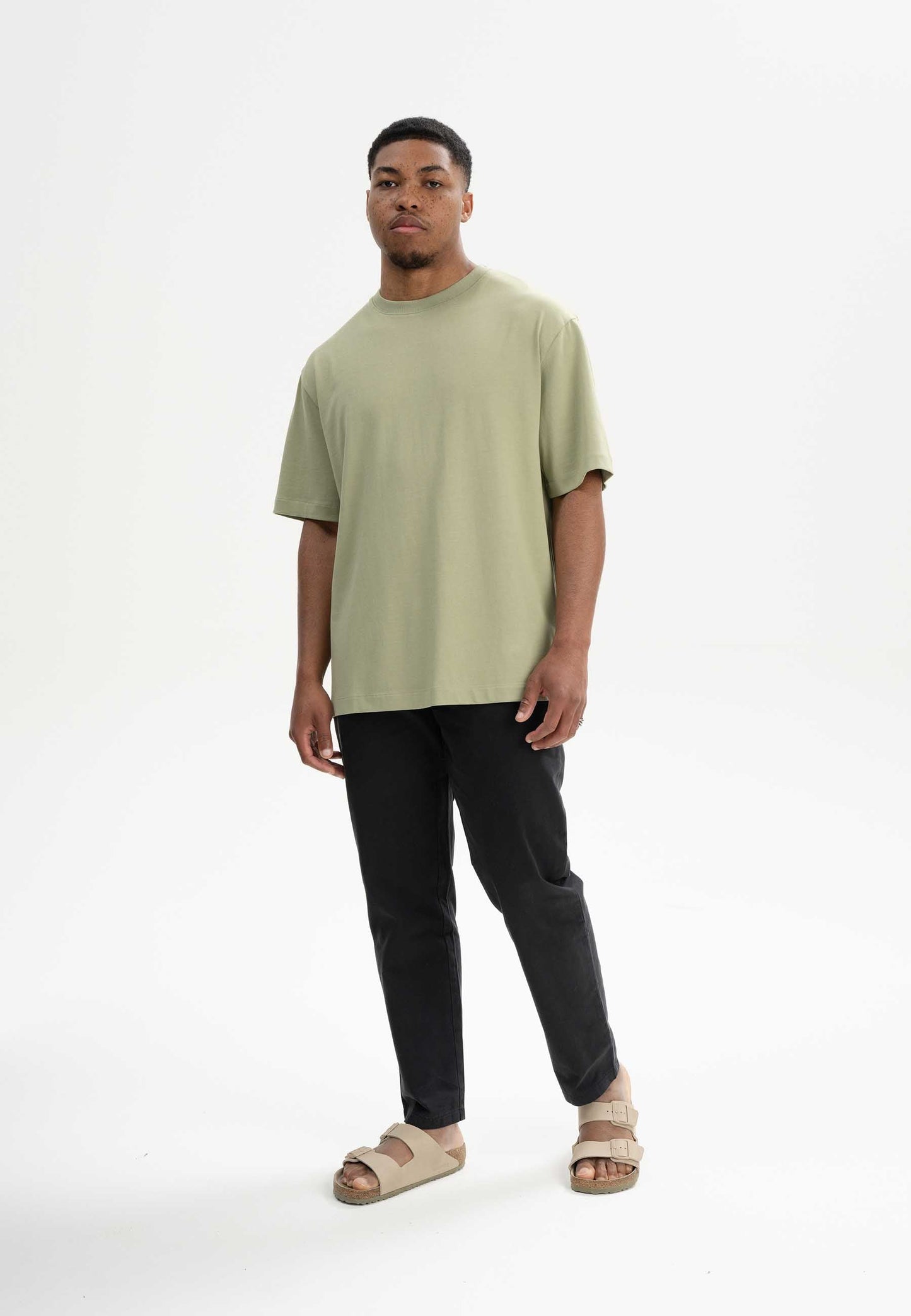 T-shirt oversize pesante stile BHAJAN
