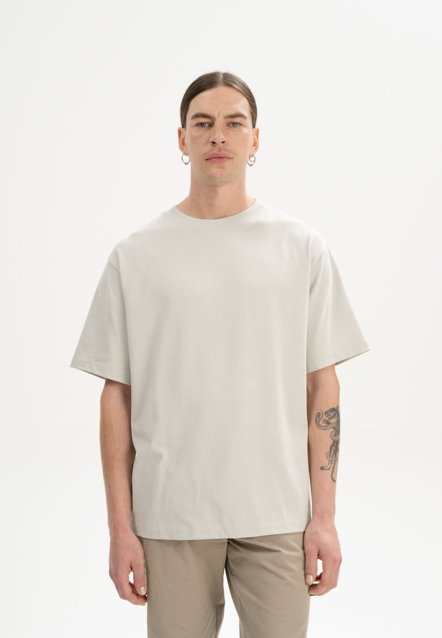 T-shirt oversize pesante stile BHAJAN