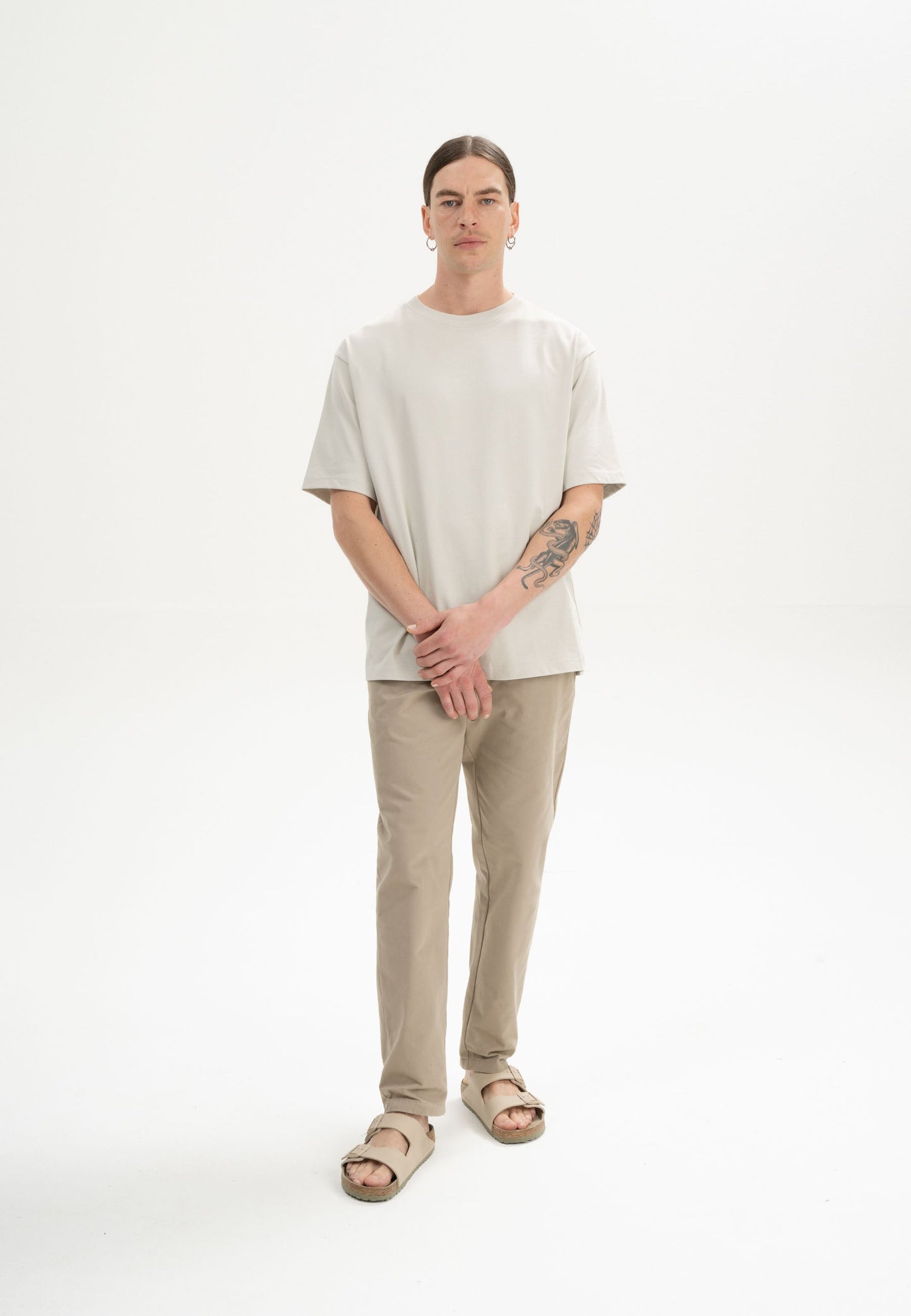 T-shirt oversize pesante stile BHAJAN