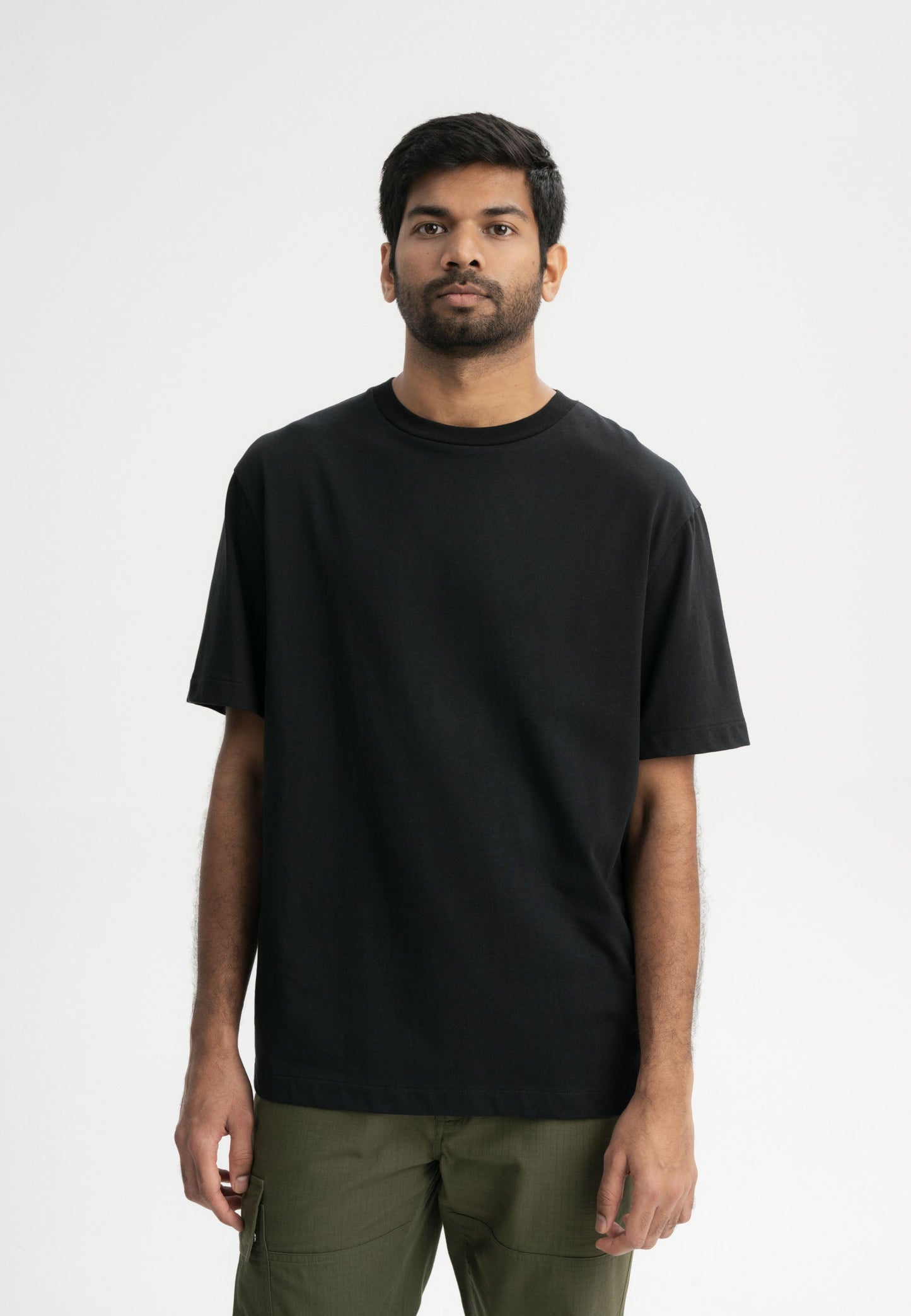 T-shirt oversize pesante stile BHAJAN