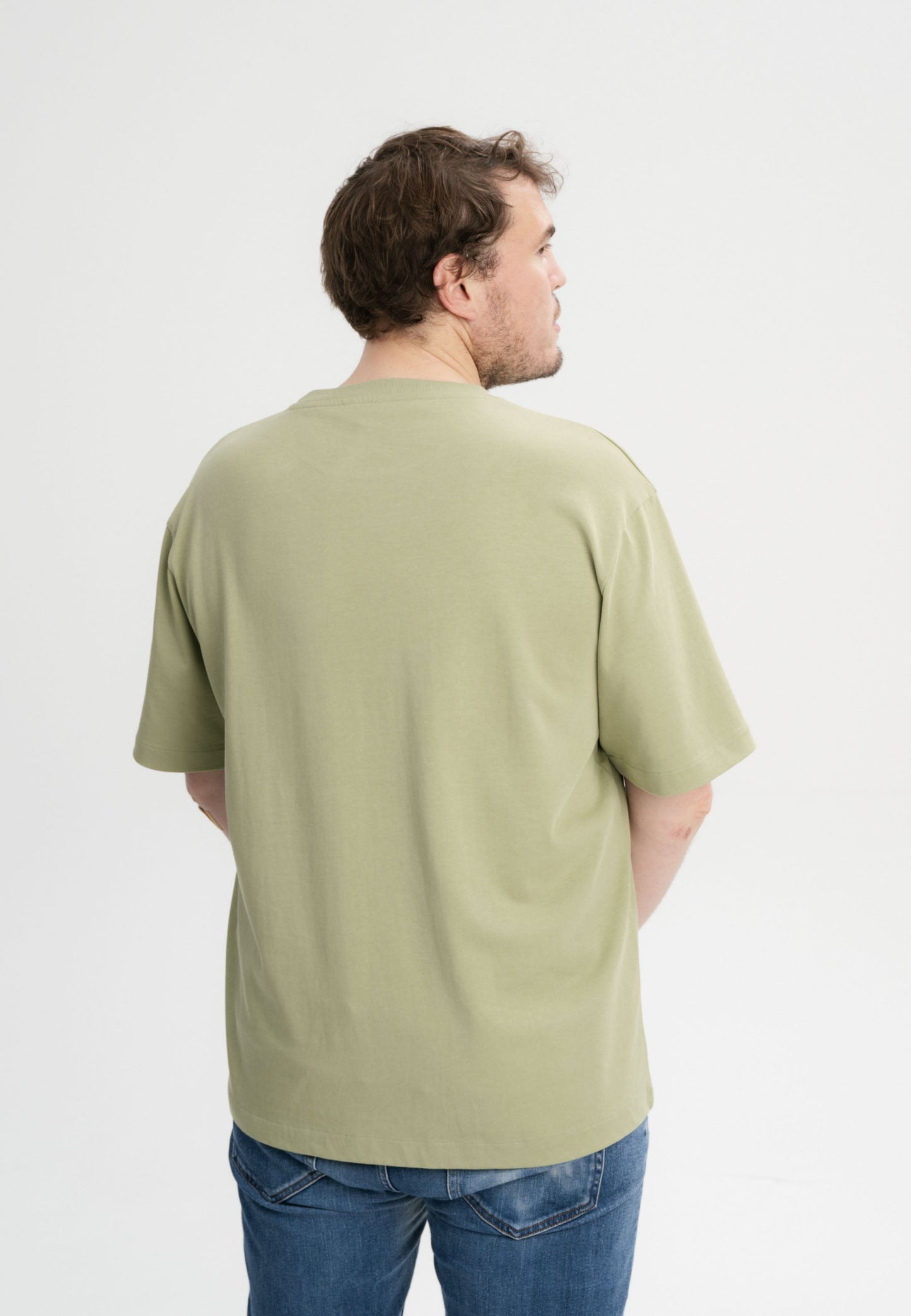 T-shirt oversize pesante stile BHAJAN