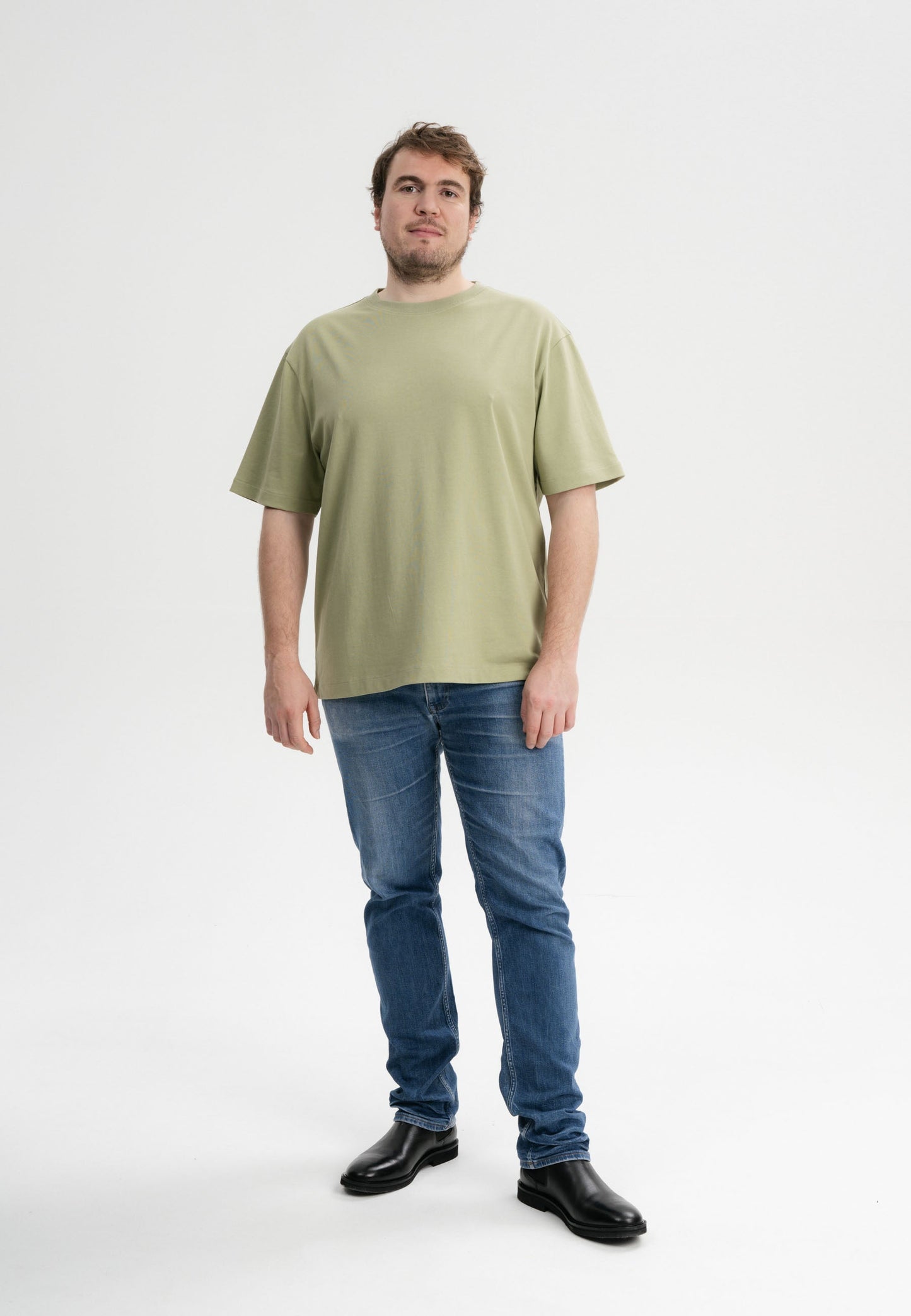 T-shirt oversize pesante stile BHAJAN