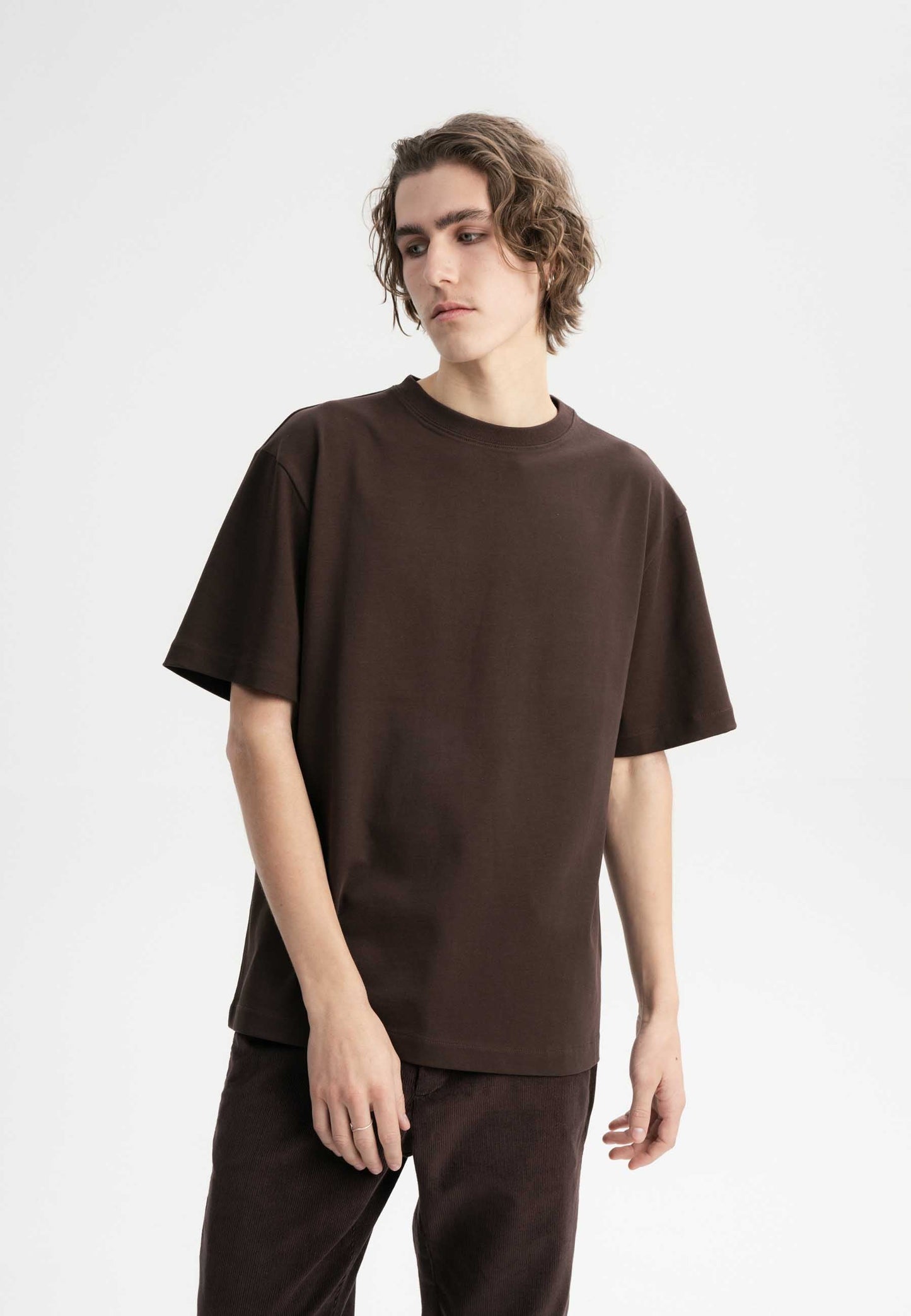T-shirt oversize pesante stile BHAJAN