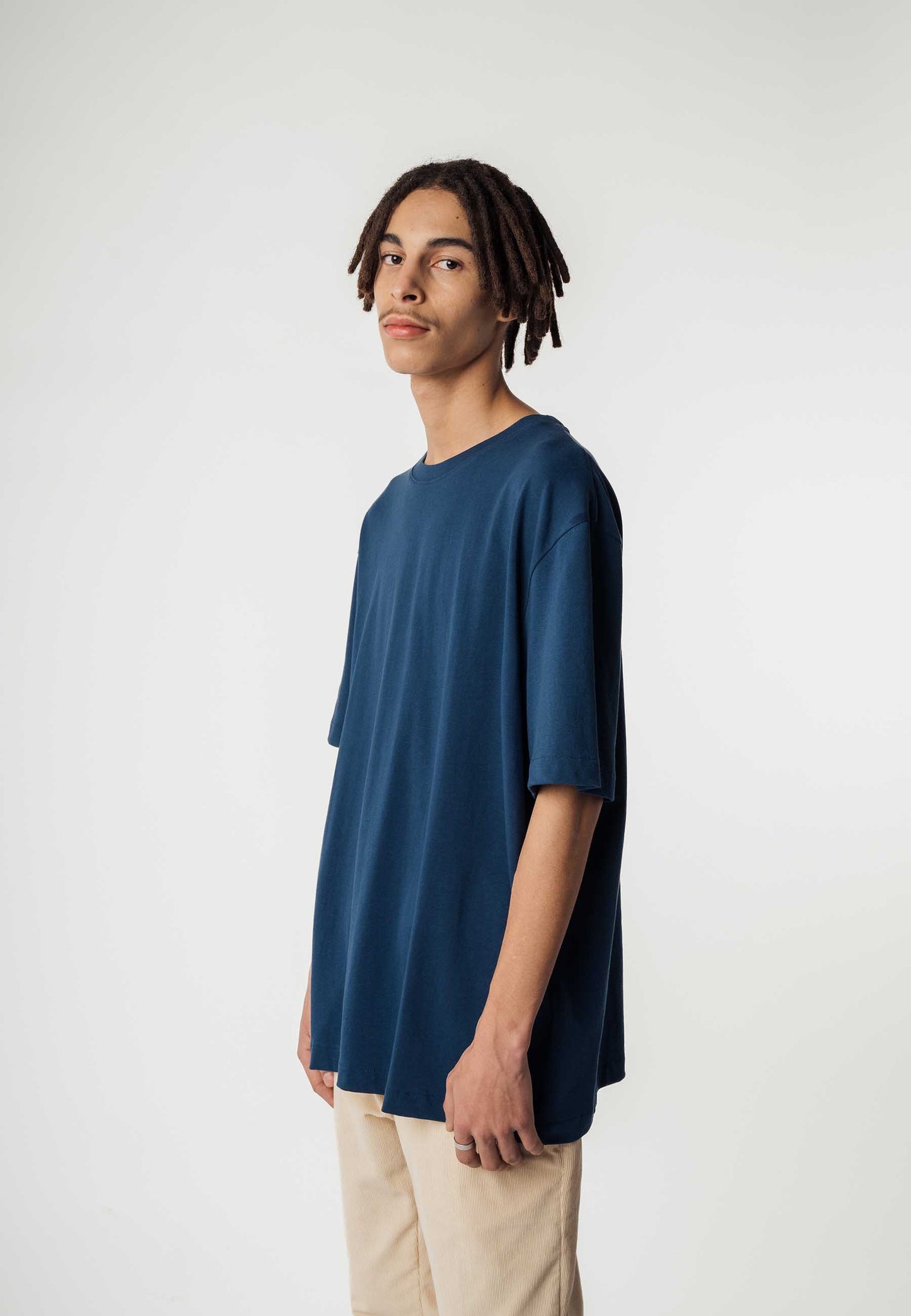 T-shirt oversize pesante stile BHAJAN