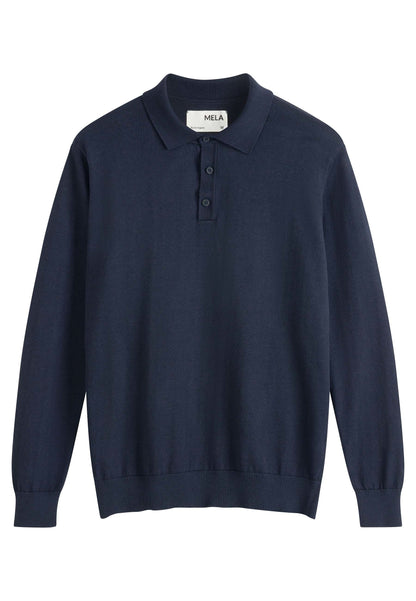 Polo a maniche lunghe in maglia, modello HARISH