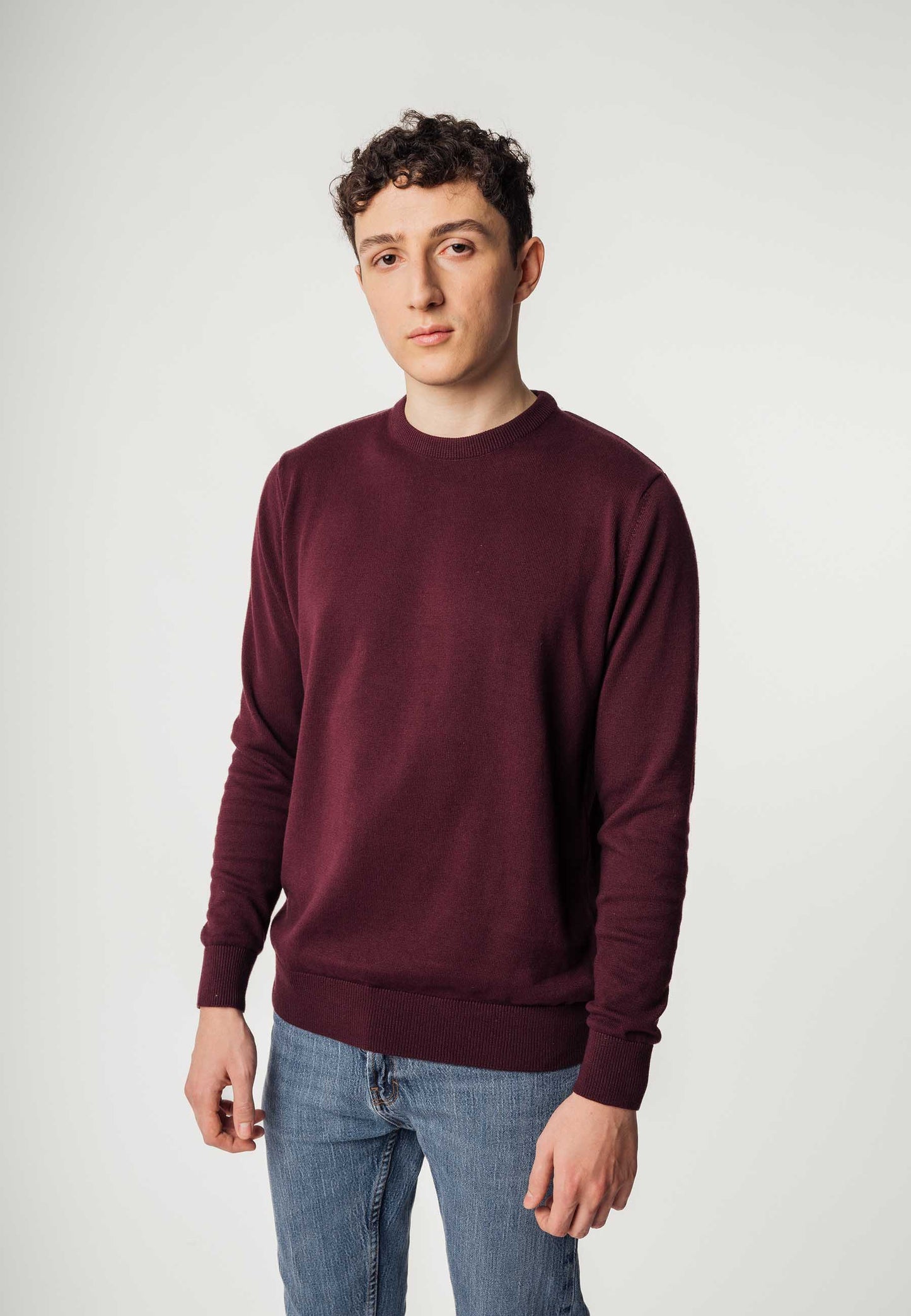 Pullover in maglia fine, modello HIMAL
