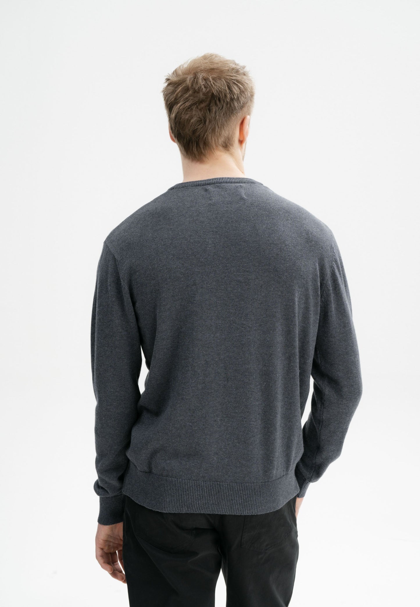 Pullover in maglia fine, modello HIMAL
