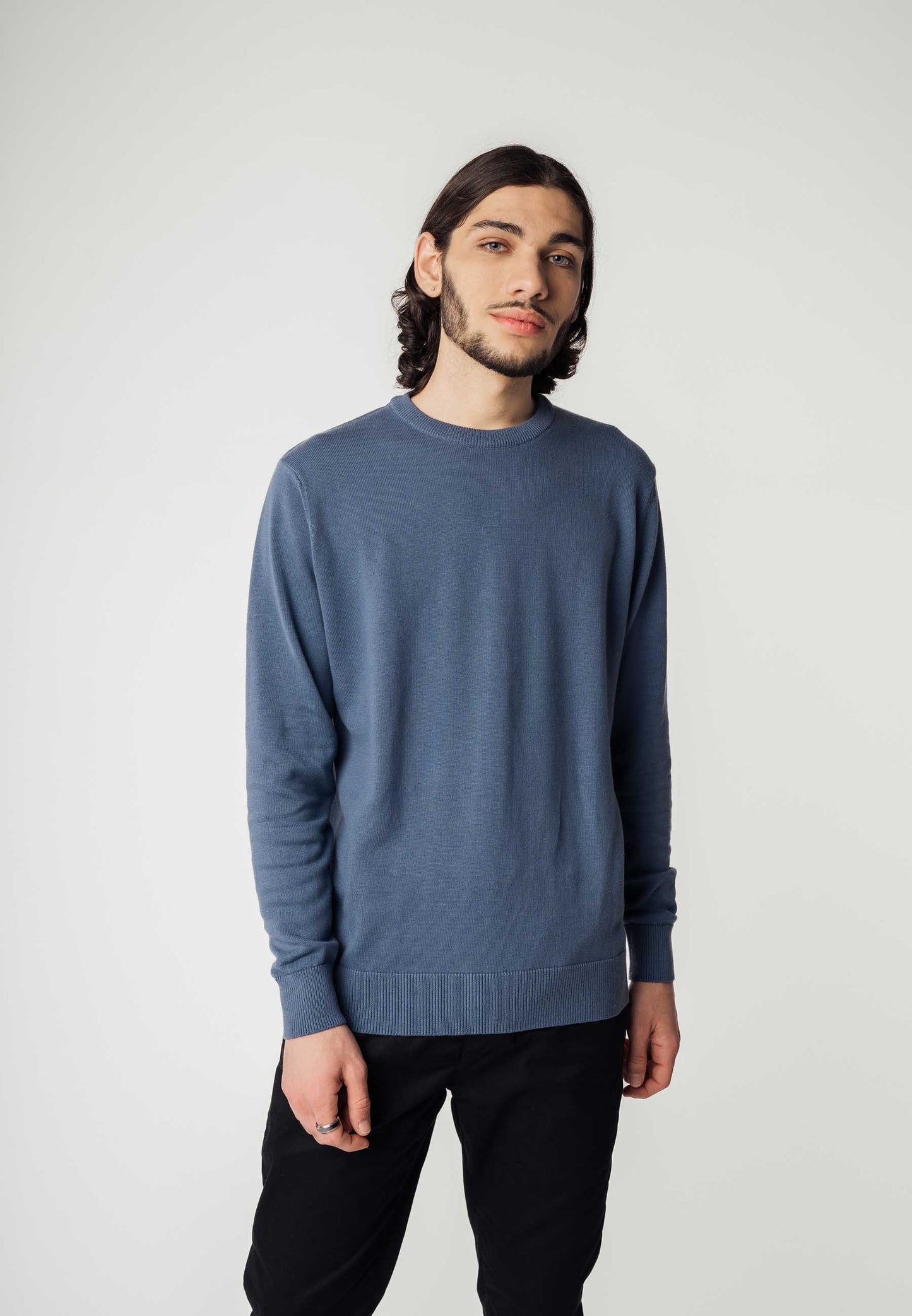 Pullover in maglia fine, modello HIMAL