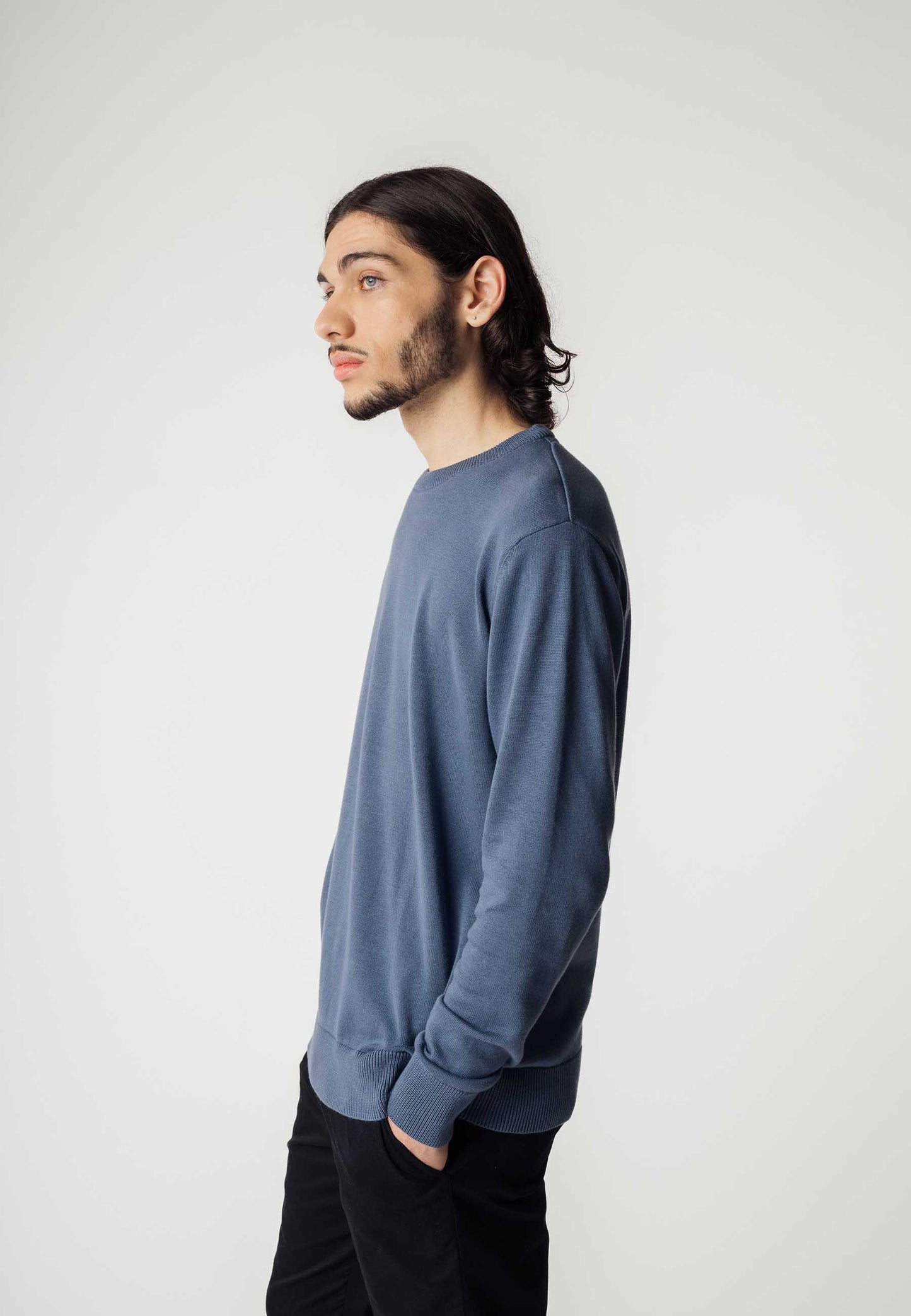 Pullover in maglia fine, modello HIMAL
