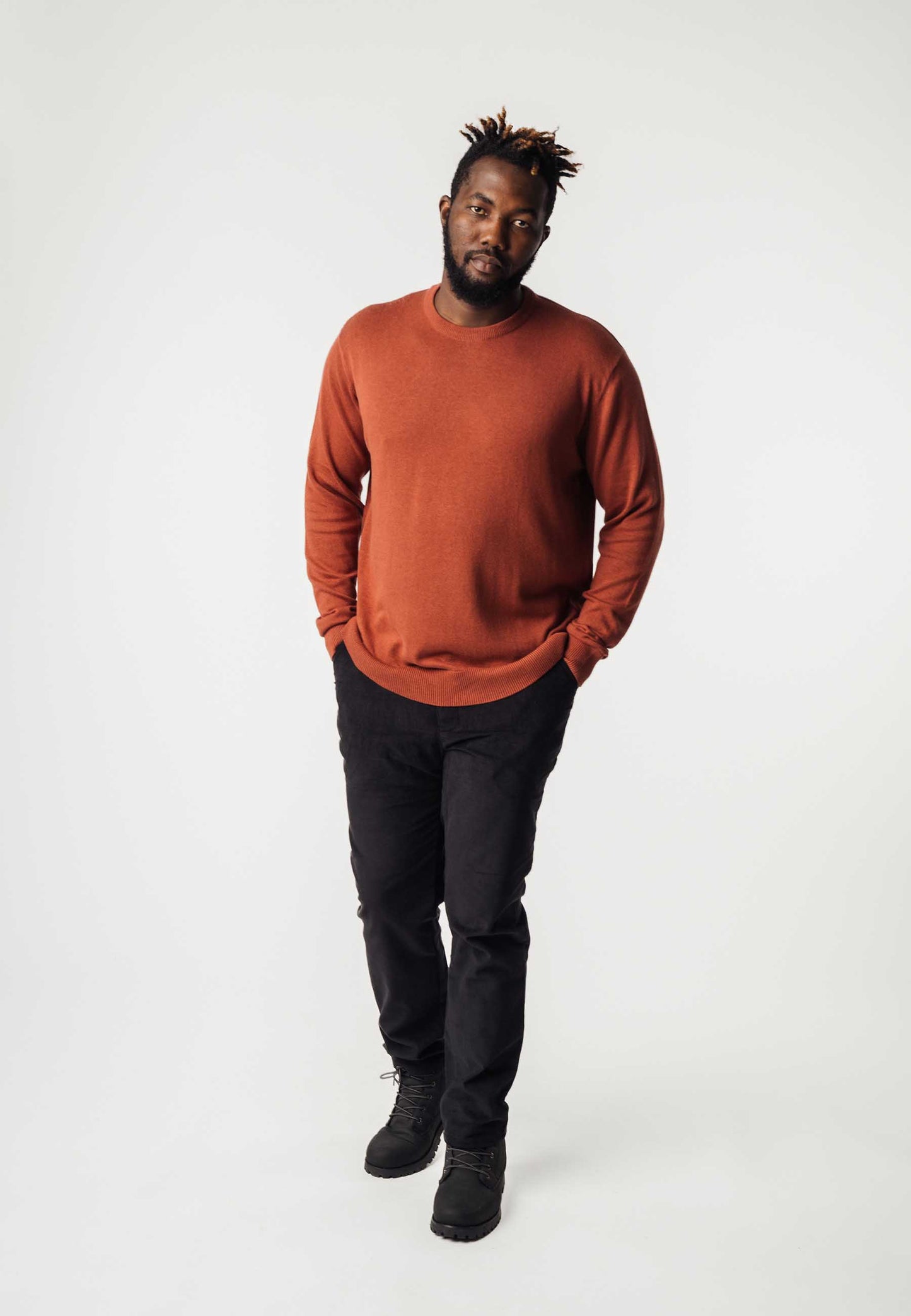 Pullover in maglia fine, modello HIMAL