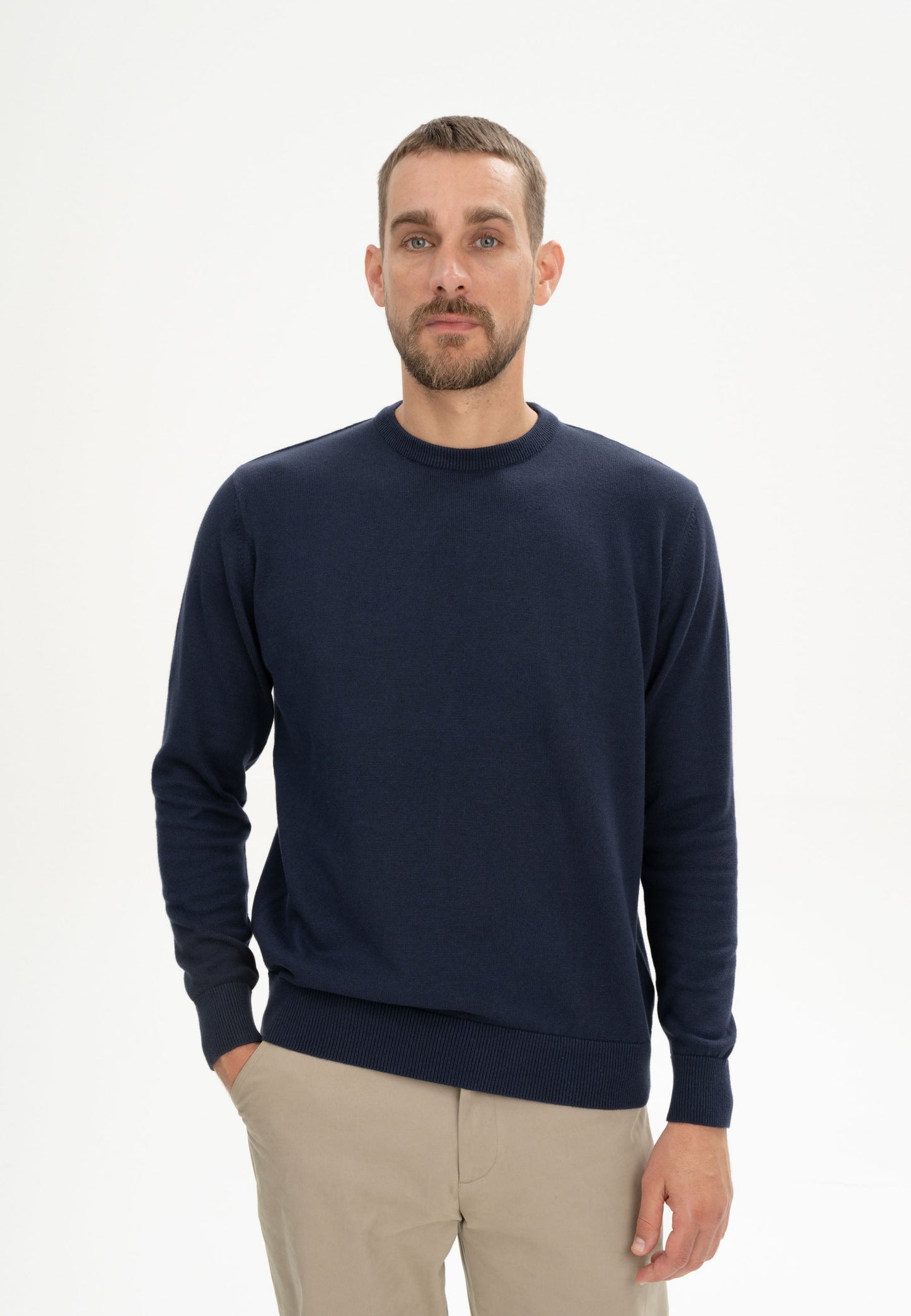 Pullover in maglia fine, modello HIMAL