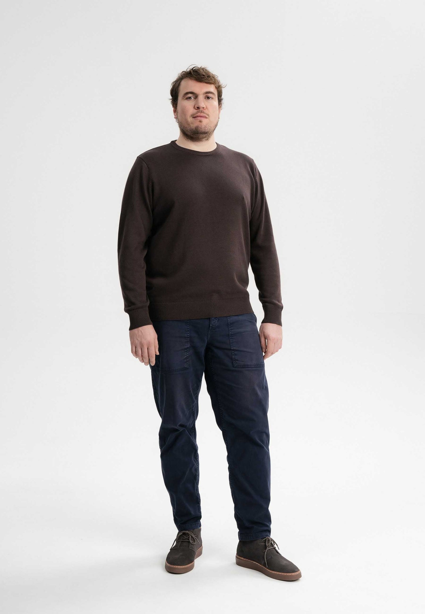 Pullover in maglia fine, modello HIMAL