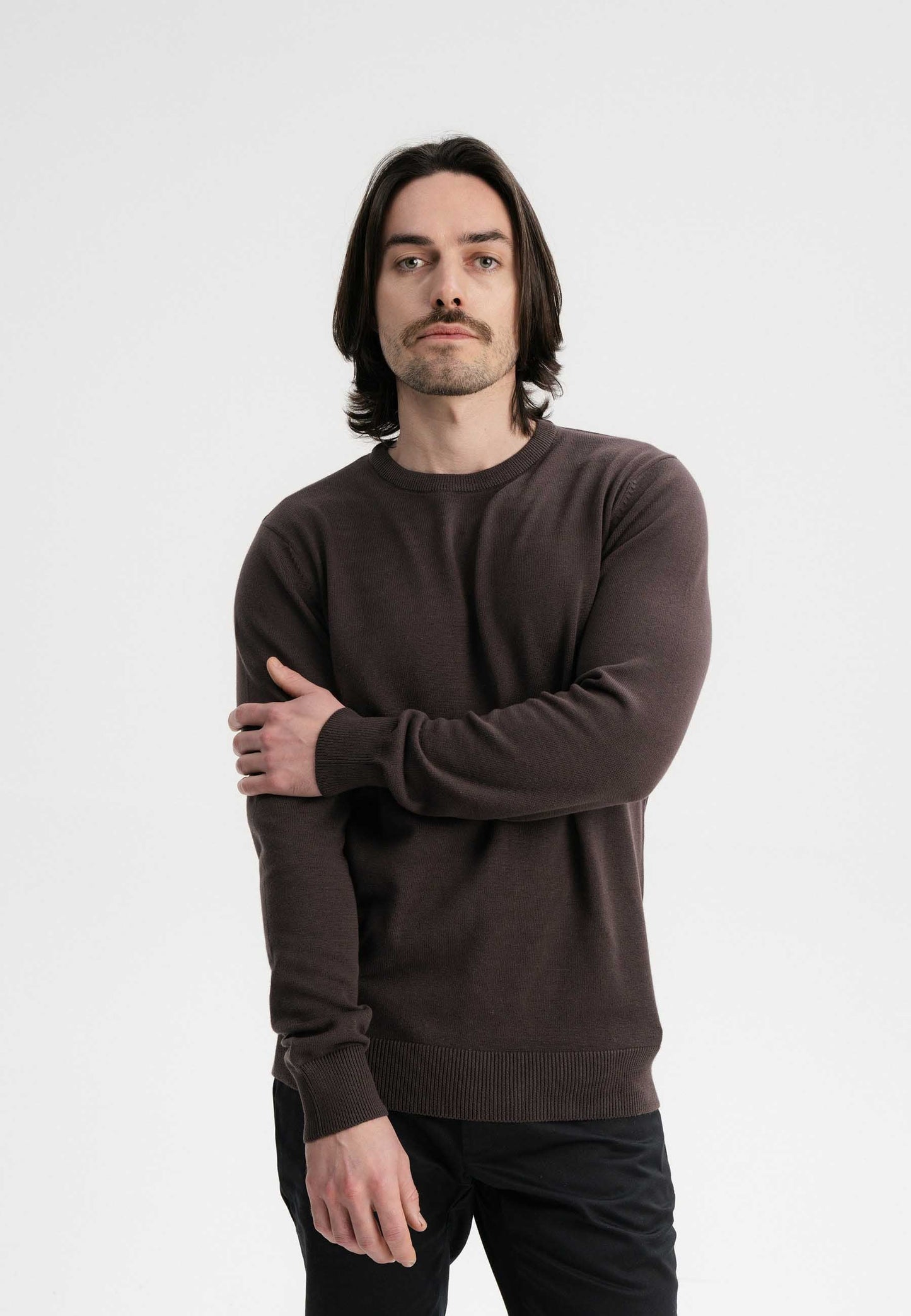 Pullover in maglia fine, modello HIMAL