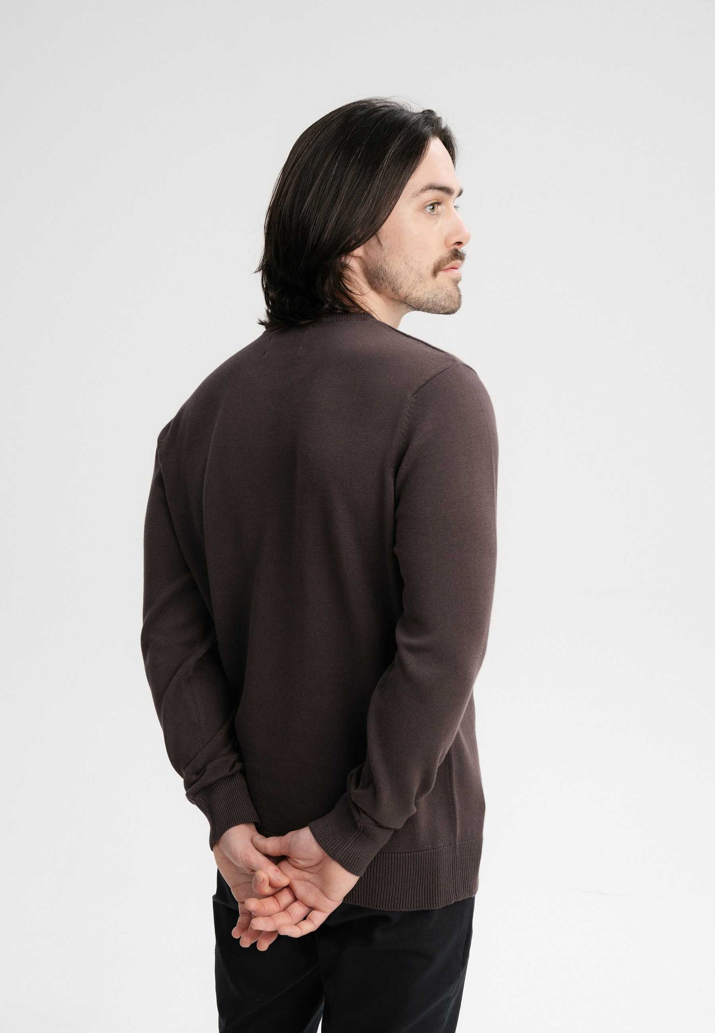 Pullover in maglia fine, modello HIMAL
