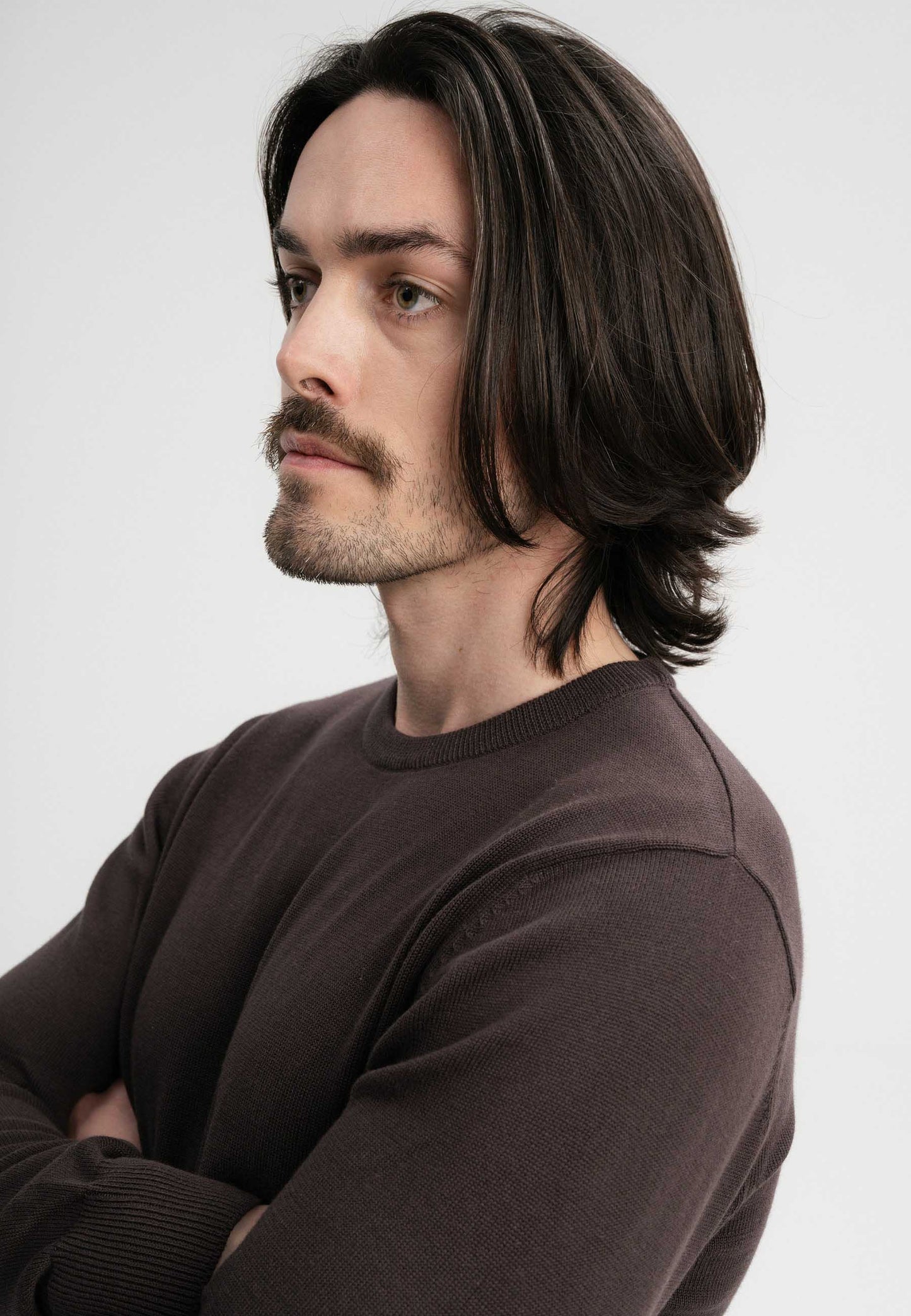 Pullover in maglia fine, modello HIMAL