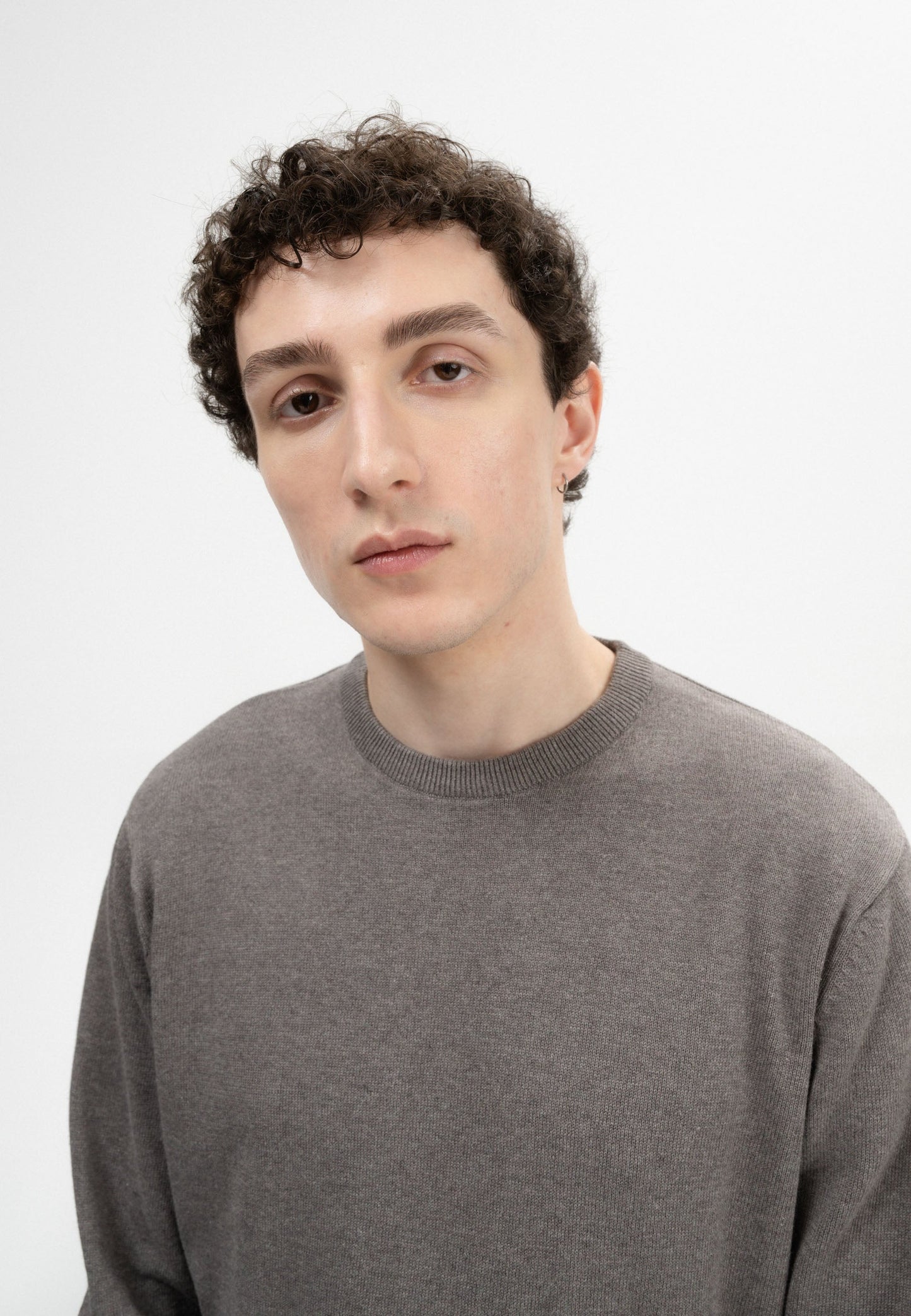 Pullover in maglia fine, modello HIMAL