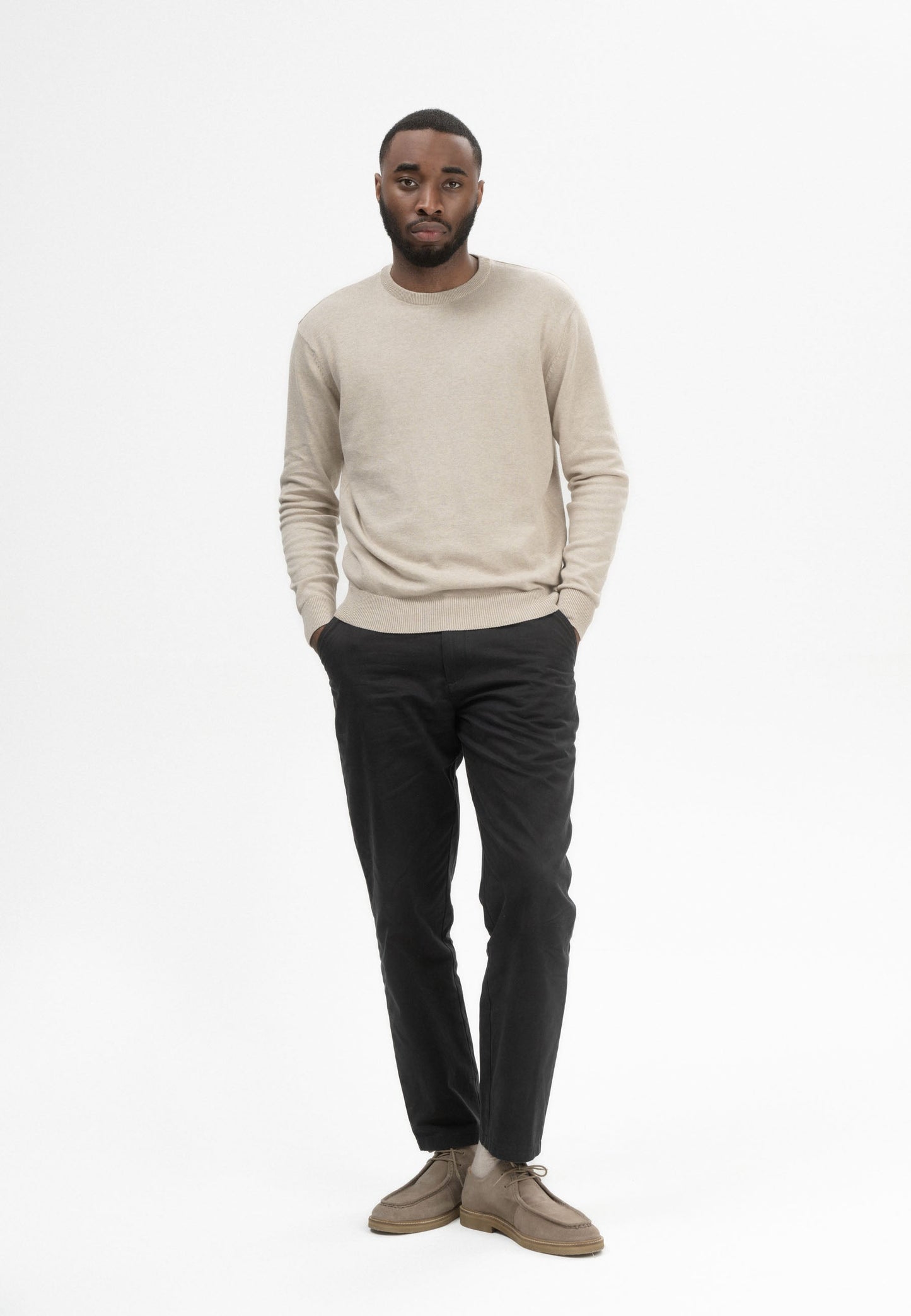 Pullover in maglia fine, modello HIMAL