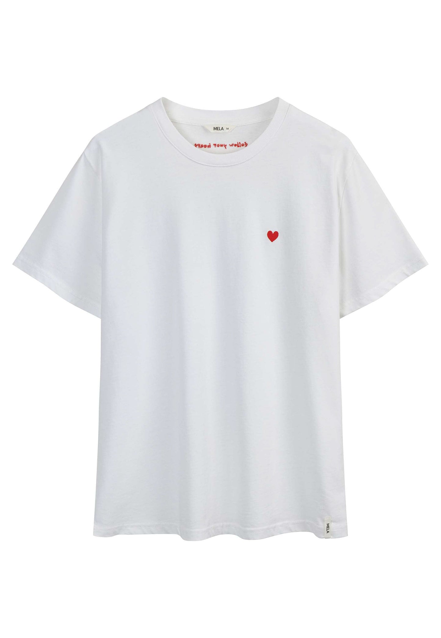 T-shirt in maglia pesante Style PRAVIN con ricamo