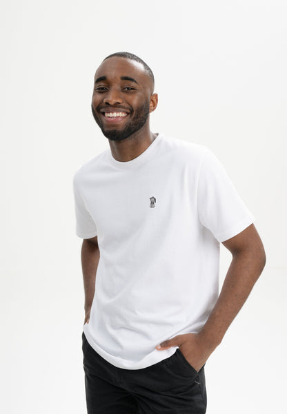 T-shirt in maglia pesante Style PRAVIN con ricamo