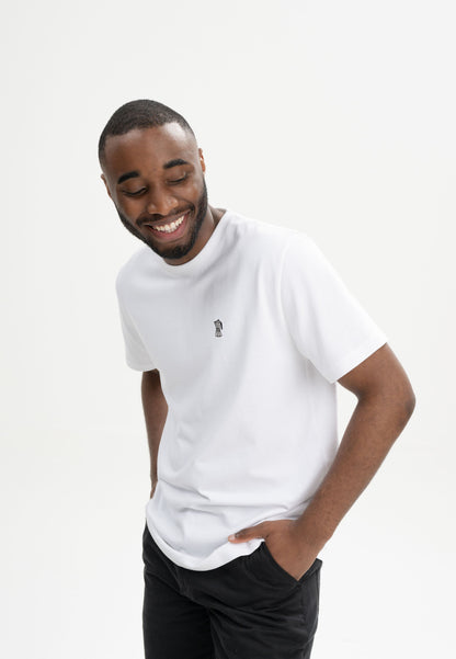 T-shirt in maglia pesante Style PRAVIN con ricamo