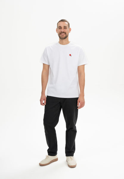 T-shirt in maglia pesante Style PRAVIN con ricamo
