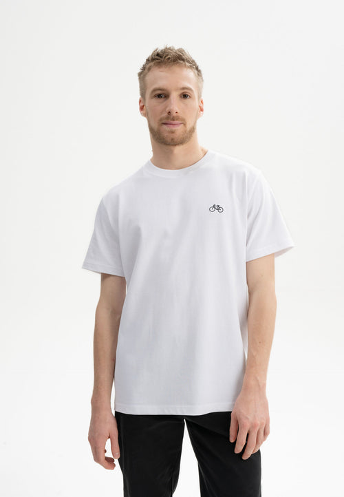 T-shirt in maglia pesante Style PRAVIN con ricamo