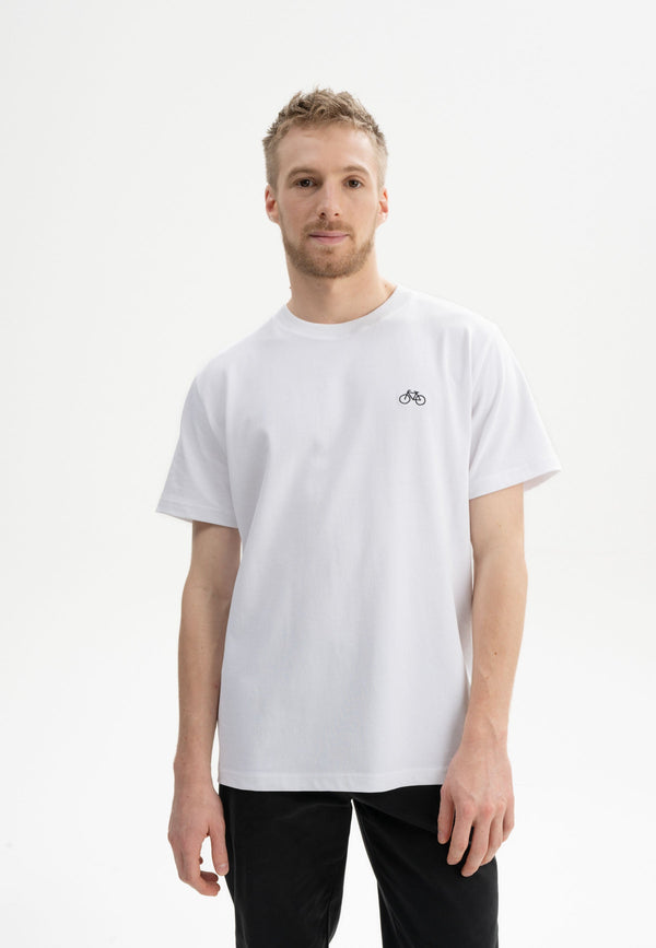 T-shirt in maglia pesante Style PRAVIN con ricamo