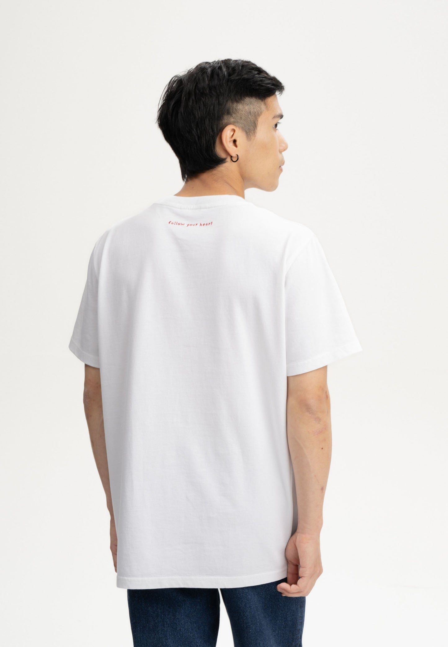 T-shirt in maglia pesante Style PRAVIN con ricamo