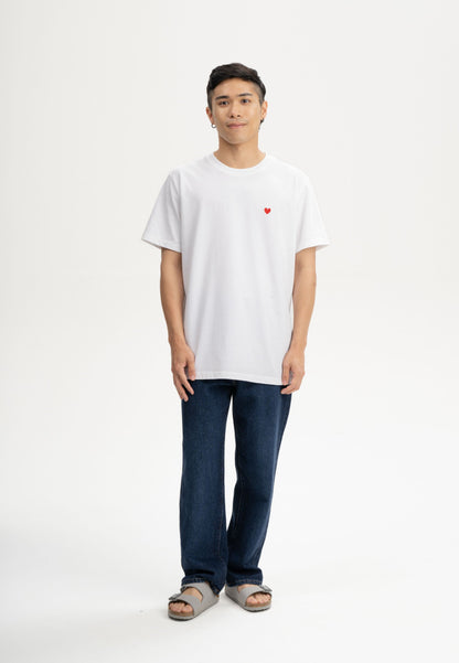 T-shirt in maglia pesante Style PRAVIN con ricamo