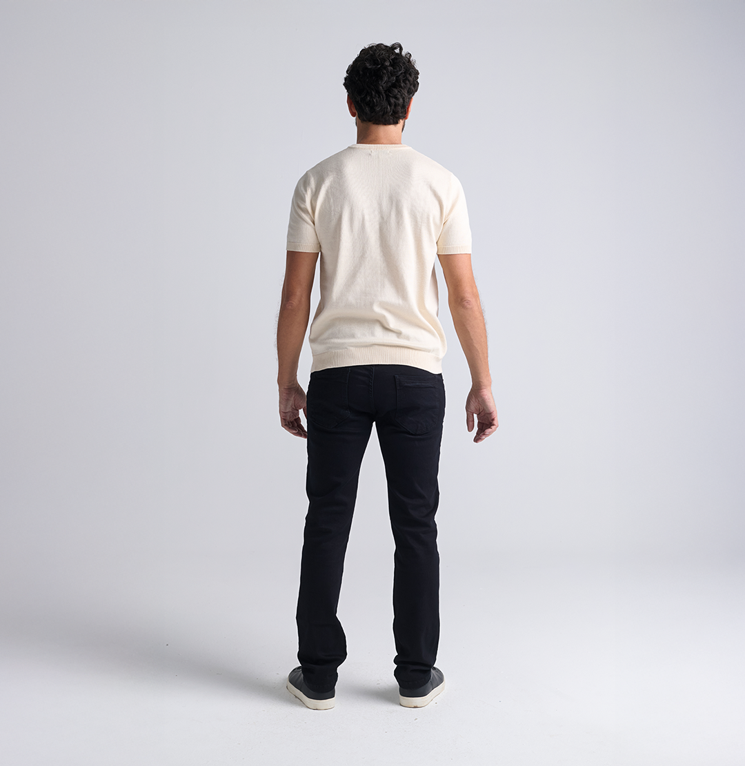 Confezione da 2 maglie Henley in tricot