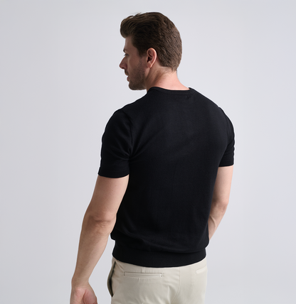 Confezione da 2 maglie Henley in tricot