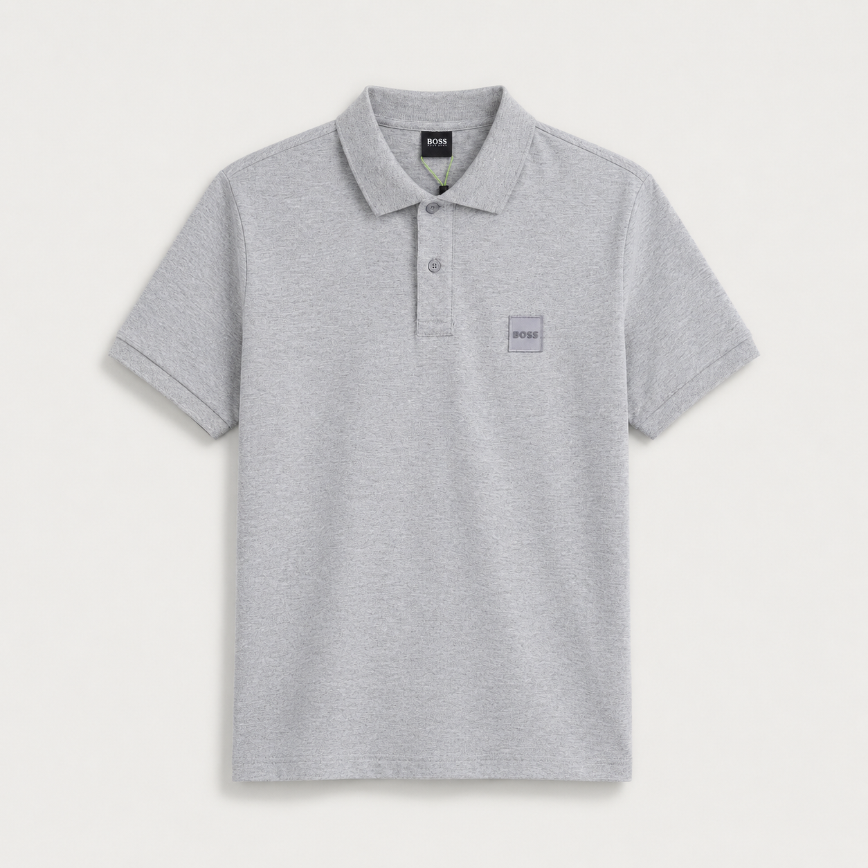 BOSS Signature Mélange-Polo - variante cinza