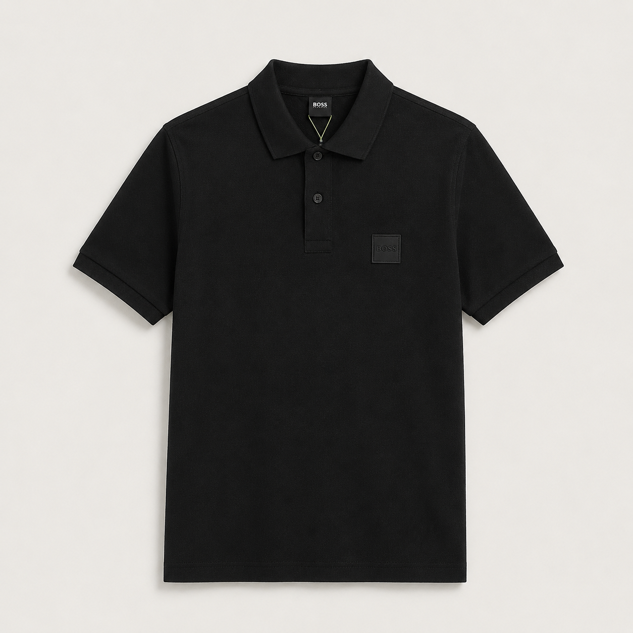 BOSS Signature Mélange-Polo - variante preta